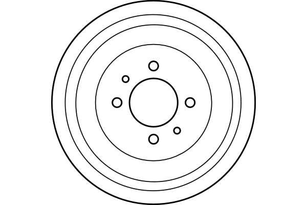 Гальмівний барабан, Trw DB4218