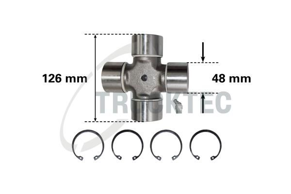 TRUCKTEC AUTOMOTIVE 01.34.028 - Joint, propshaft