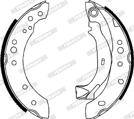 FERODO FSB626 Brake Shoe Set