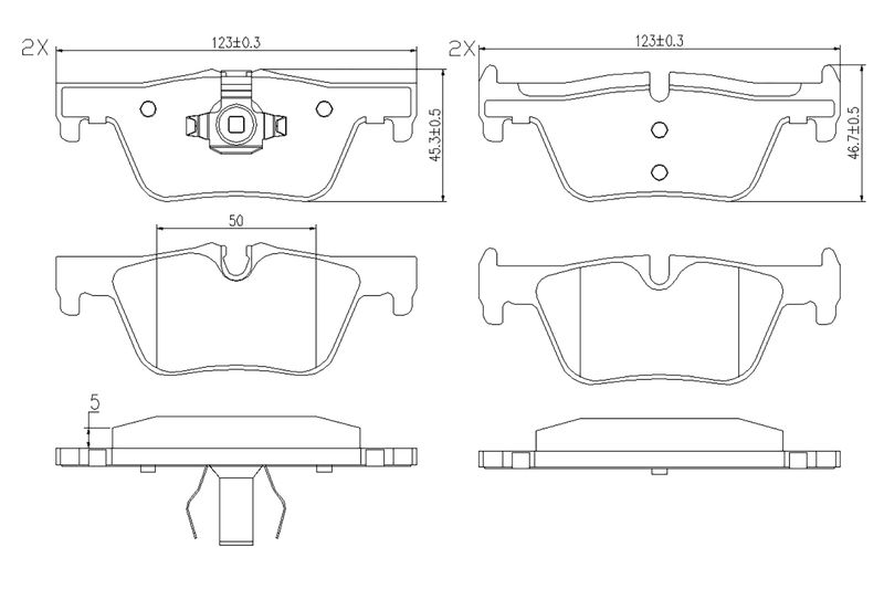 This part match OEM code: 34216850569