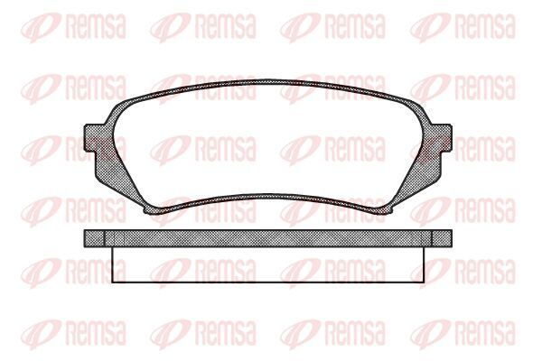 KAWE 070600 - Brake Pad Set, disc brake