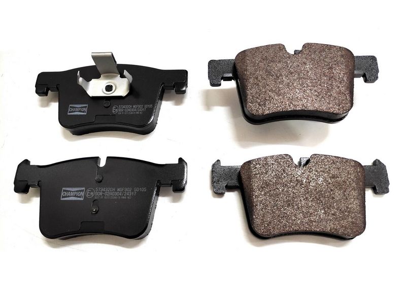 Plaquettes+de+frein+à+disque CHAMPION 573432CH