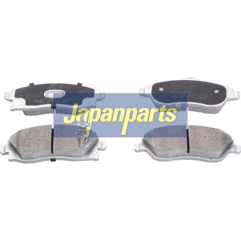 set placute frana,frana disc JAPANPARTS PA-0031AF