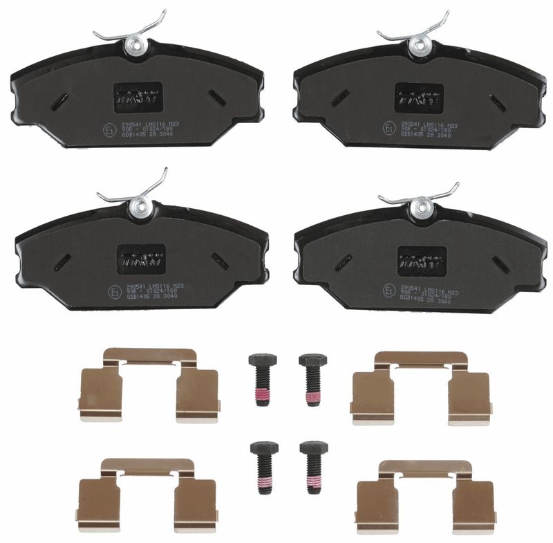TRW GDB1405 Brake Pad Set, disc brake