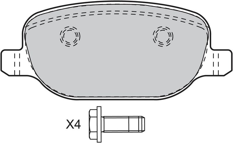 VALEO 601029 Brake Pad Set, disc brake