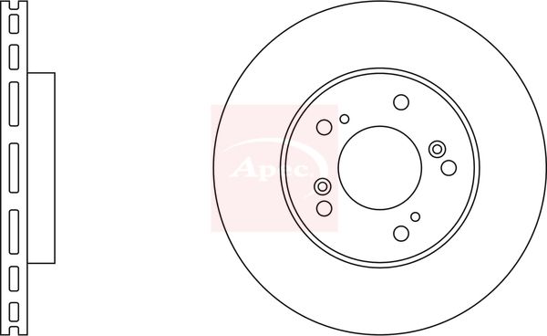 APEC Brake Disc DSK810