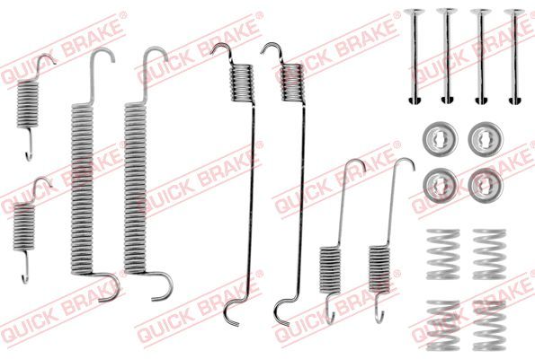 Комплект приладдя, гальмівна колодка, Quick Brake 105-0560