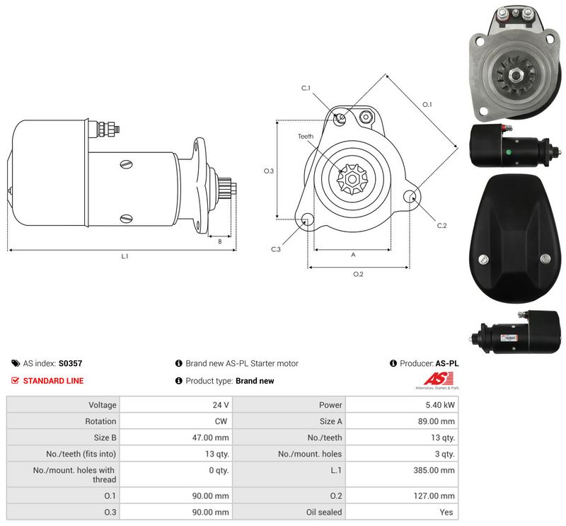 AS-PL S0357 Starter