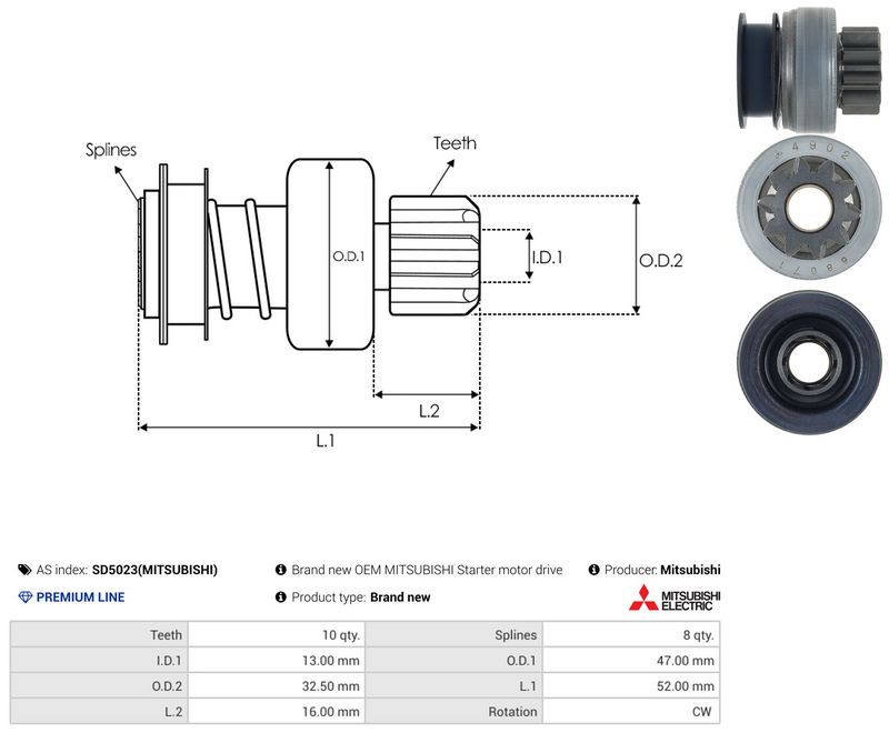 Prekės atitinka OEM kodą: M191T68071