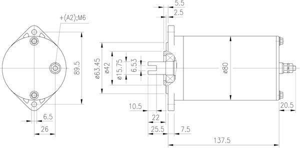 Product Image - Elektromotor - MM20 - MAHLE