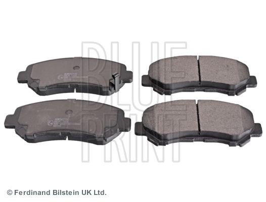 Комплект гальмівних накладок, дискове гальмо, Blue Print ADM542100