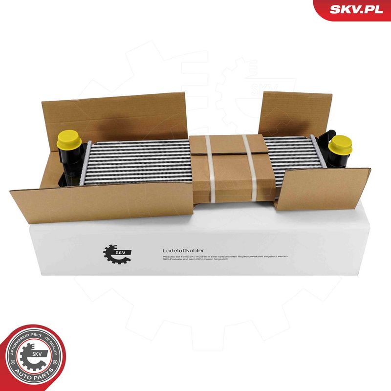 Kompressoriõhu radiaator, ESEN SKV 98SKV057