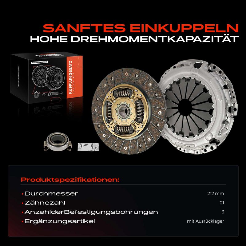 Frankberg 5481FB0037560 Clutch Kit