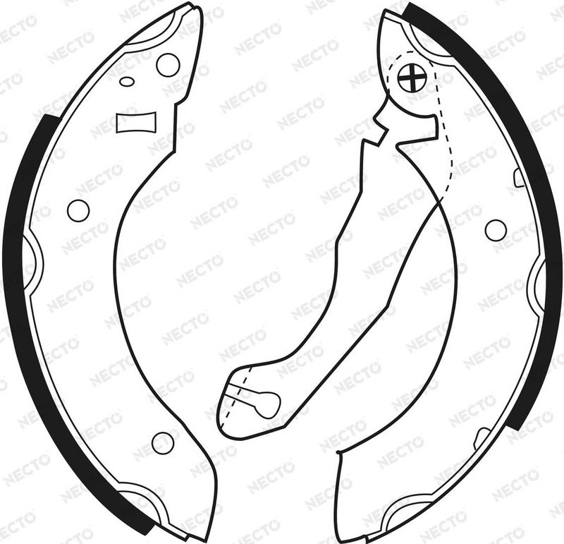 Juego de zapatas de frenos