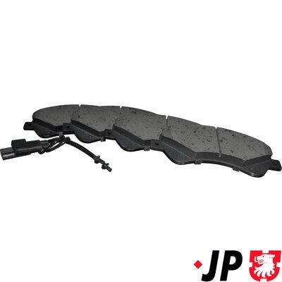 JP GROUP 1563603310 Комплект гальмівних накладок, дискове гальмо