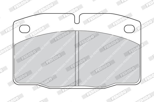 FERODO Plaquettes de frein à disque FDB173