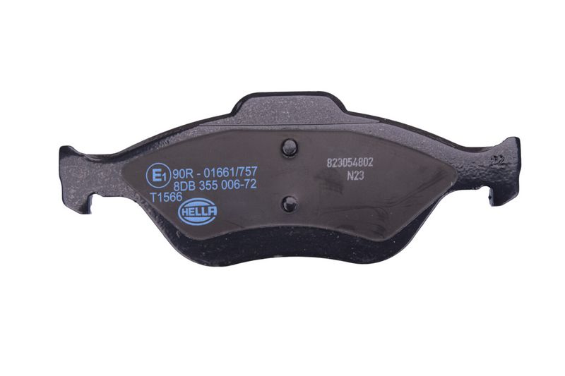 Set placute frana,frana disc 8DB 355 006-721 HELLA