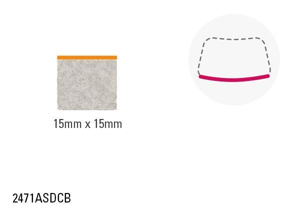 GLAVISTA 800510 Trim/Protection Strip, windscreen