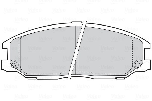 VALEO 301759 Brake Pad Set, disc brake