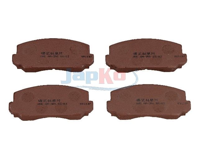 Piduriklotsi komplekt, ketaspidur, JAPKO 50406