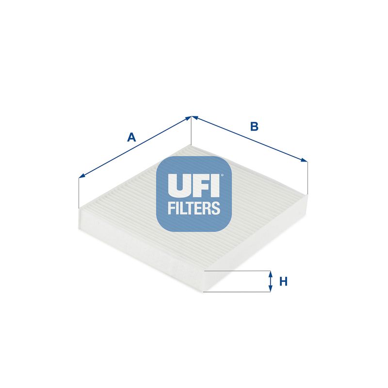 Фільтр, повітря у салоні, Ufi 53.261.00