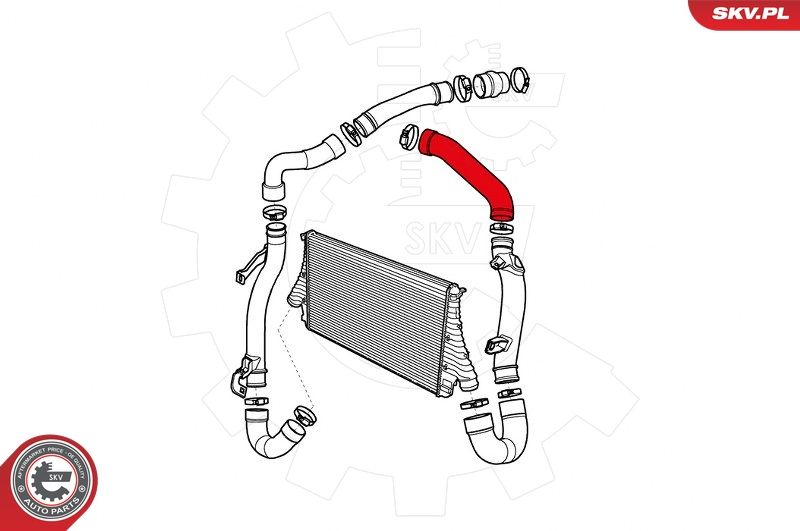 ESEN SKV 24SKV992 Charge Air Hose