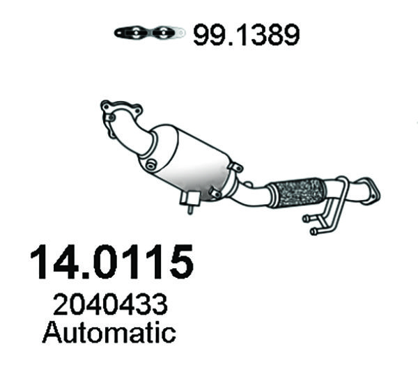 ASSO 14.0115 - Catalytic Converter