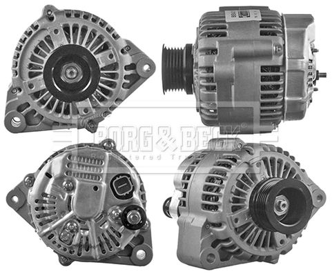 BORG & BECK Alternator BBA2555
