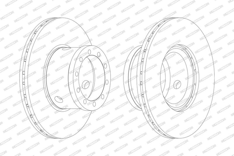 Brzdový kotouč FCR101A