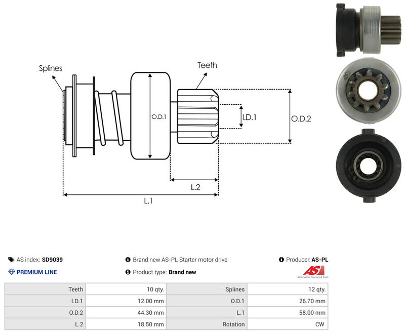 Vabajooks, starter, AS-PL SD9039