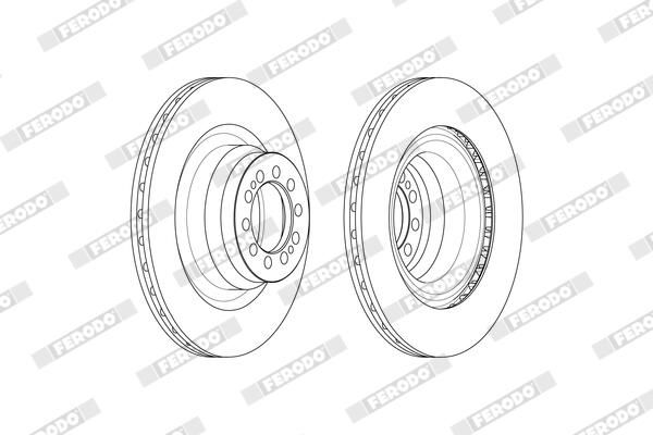 Brzdový kotouč FCR371A
