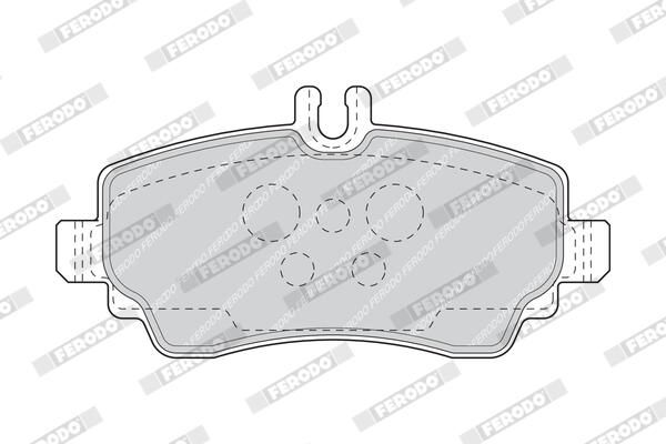 FERODO FDB1356 Brake Pad Set, disc brake