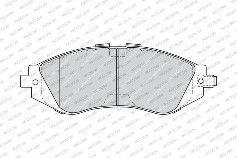 FERODO Plaquettes de frein à disque FDB1369
