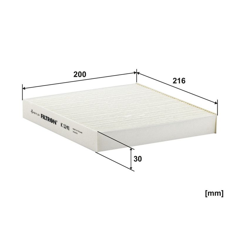 Filter, salongiõhk, FILTRON K 1241