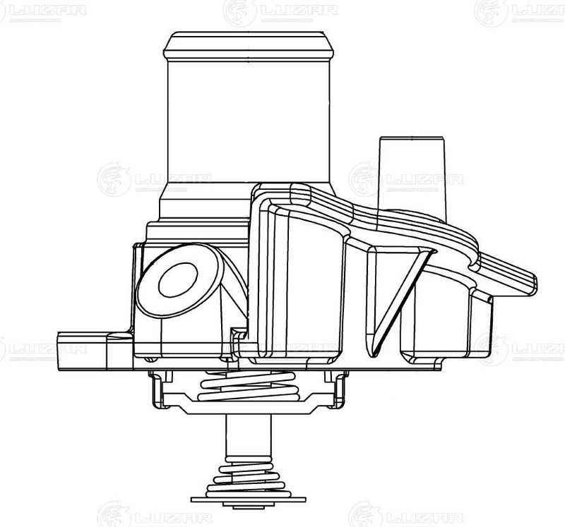 Термостат, охолоджувальна рідина, Luzar LT1680