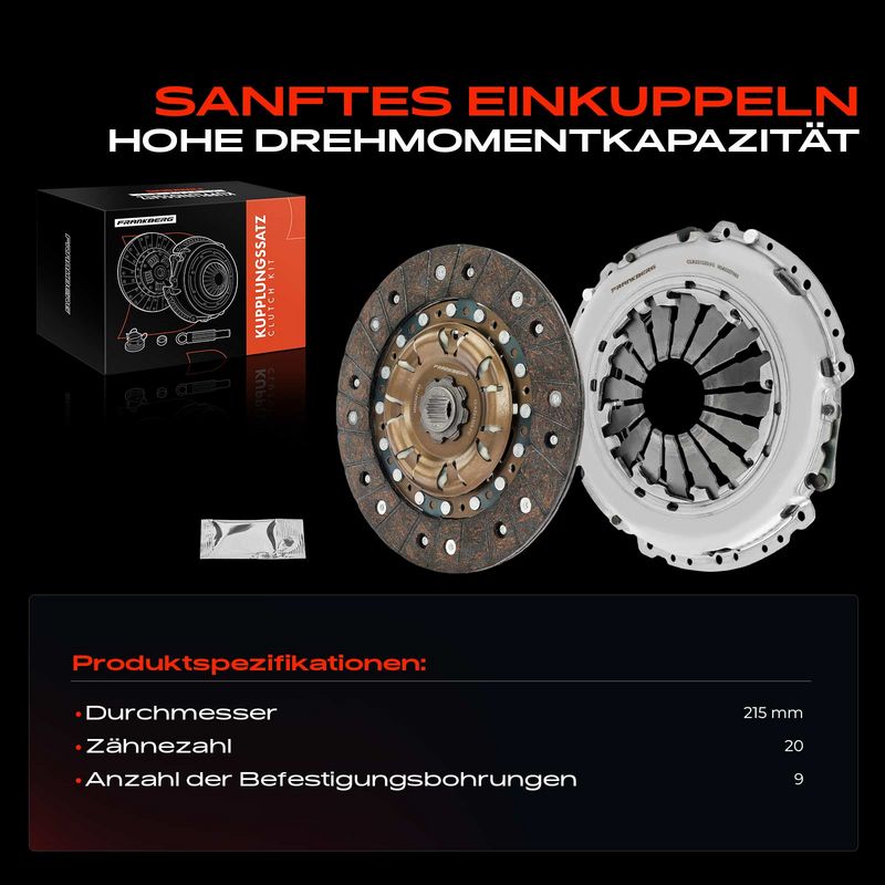 Frankberg 5481FB0037615 Clutch Kit