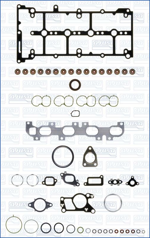 AJUSA JEEP комплект прокладок двигуна без гбц CHEROKEE 2.0 14-, COMPASS 2.0 16-, RENEGADE 2.0 14-, FIAT