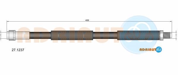 Гальмівний шланг, Adriauto 27.1237