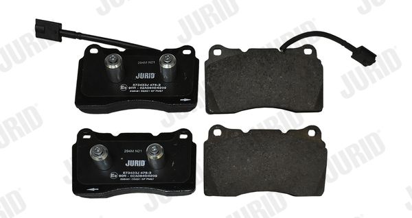 JURID 573433J Brake Pad Set, disc brake