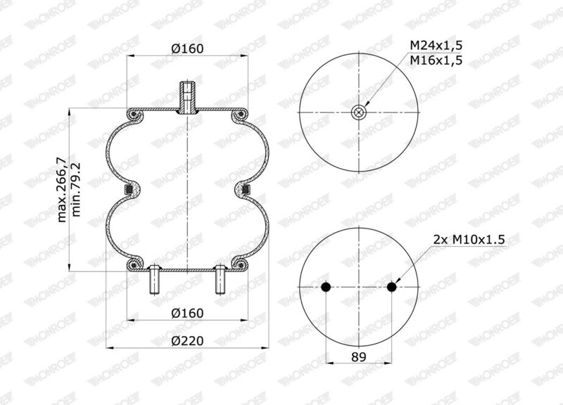 This part match OEM code: 20541504