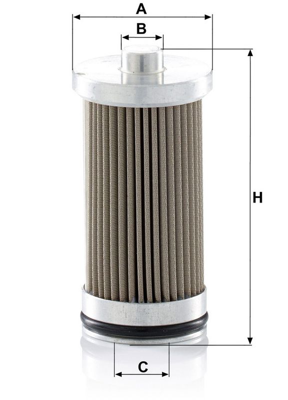 Hydraulisch filter (patroon) past: CLAAS 310, 320, 330, 340, 210, 220, 230 2WD, 230 4WD, 210 F, 210 VE, 210 VL, 220 F, 220 VE, 220 VL, 230 F, 230 VE, 230 VL, 240 F, 240 VL