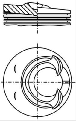 Поршень, Mahle 0282500