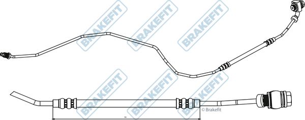 APEC Brake Hose BHO4303