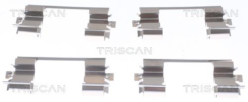 TRISCAN tartozékkészlet, tárcsafékbetét 8105 431637