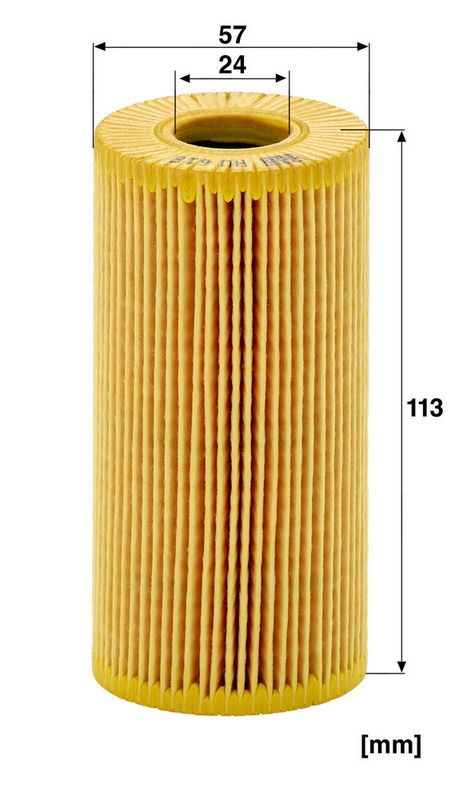 Õlifilter, MANN-FILTER HU 618 y