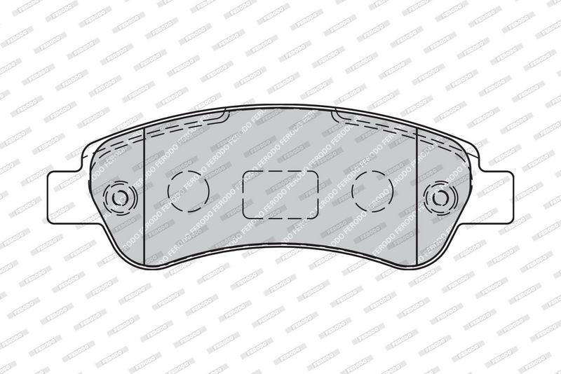 FERODO Plaquettes de frein à disque FVR1927
