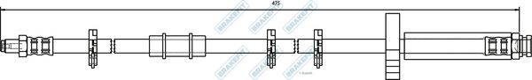 APEC Brake Hose BHO4118