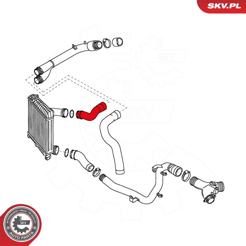 Laadimisõhu voolik, ESEN SKV 43SKV165