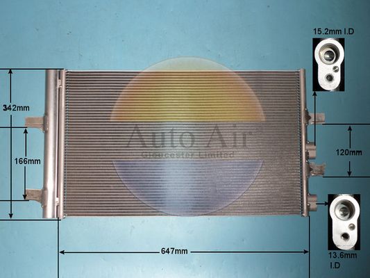 Auto Air Gloucester 16-3001 Condenser, air conditioning