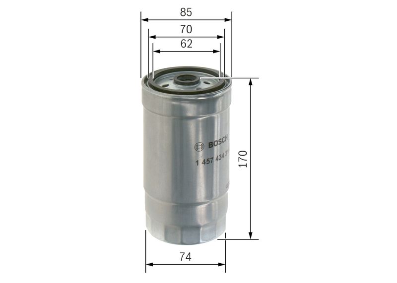 BOSCH 1 457 434 310 Fuel Filter